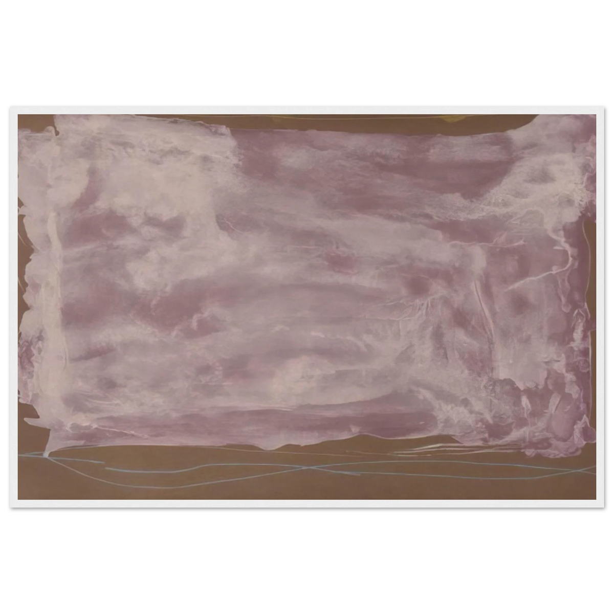 Soho Dreams - 1987 Framed Poster | Helen Frankenthaler Framed Prints Wall Art | Frankenthaler Helen