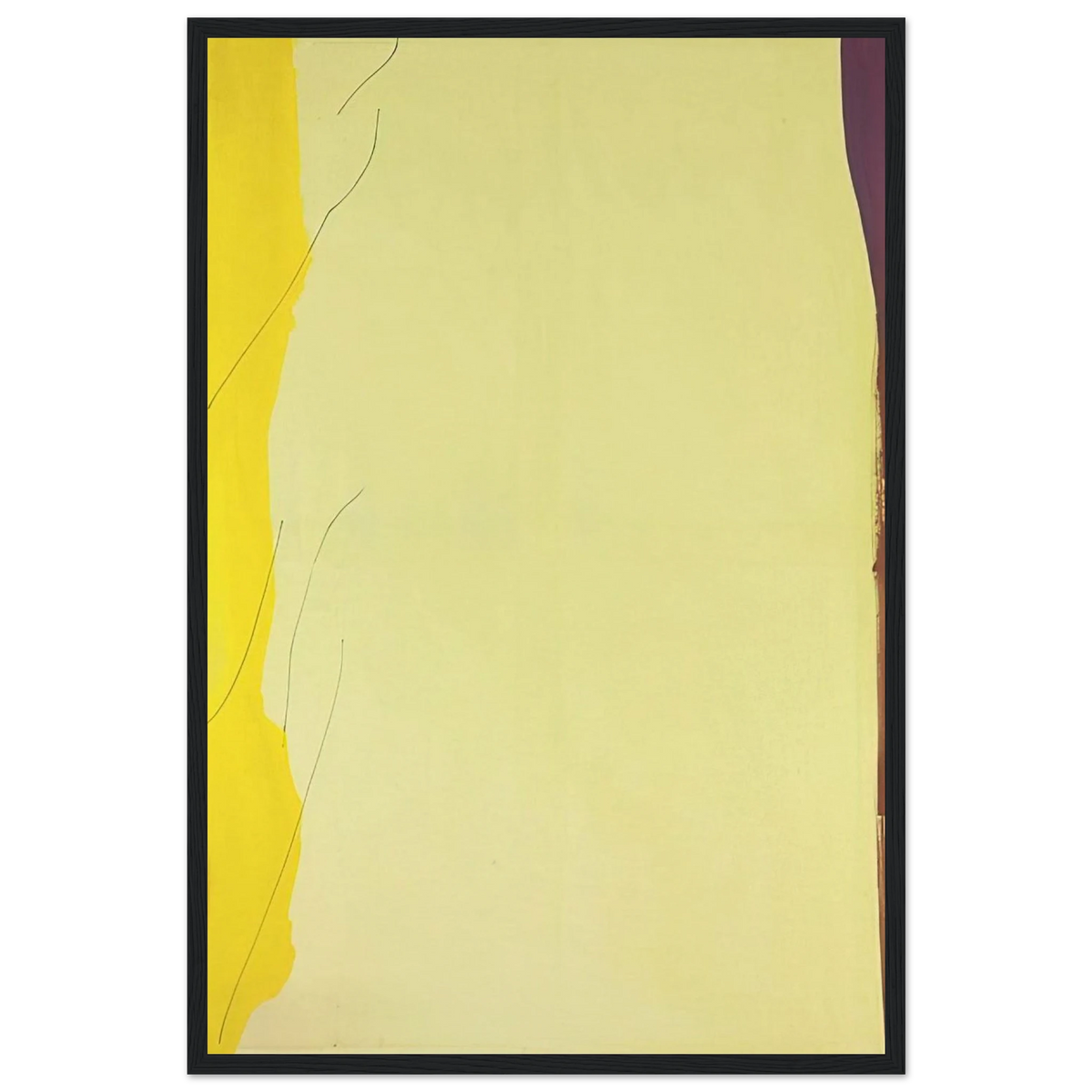 Distillation - 1973 Framed Poster | Helen Frankenthaler Framed Prints Wall Art | Frankenthaler Helen