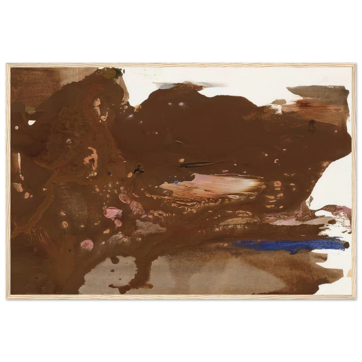 Untitled - 1978 Framed Poster | Helen Frankenthaler Framed Prints Wall Art | Frankenthaler Helen