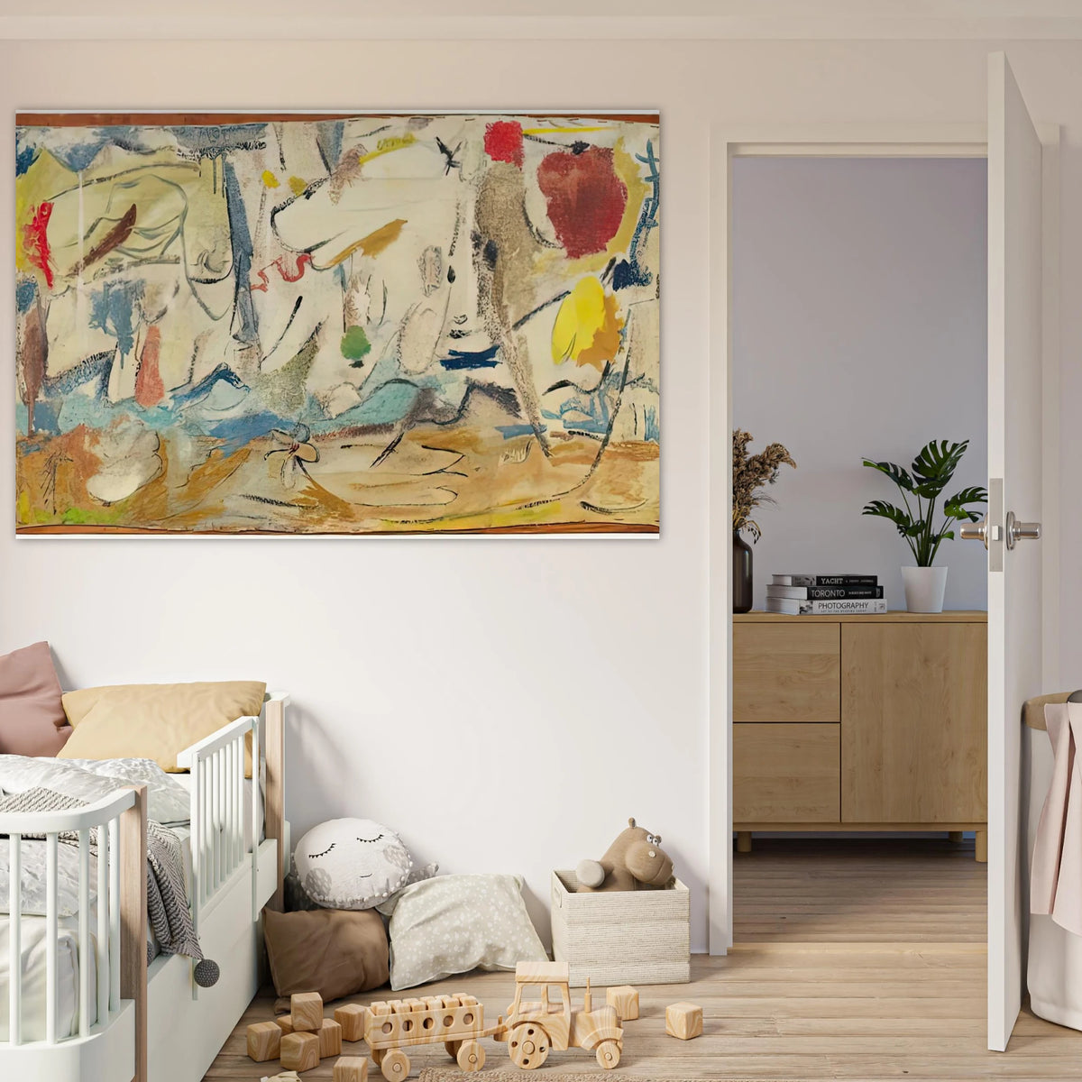 Cloudscape, 1951- Poster | Helen Frankenthaler Poster | Frankenthaler Helen