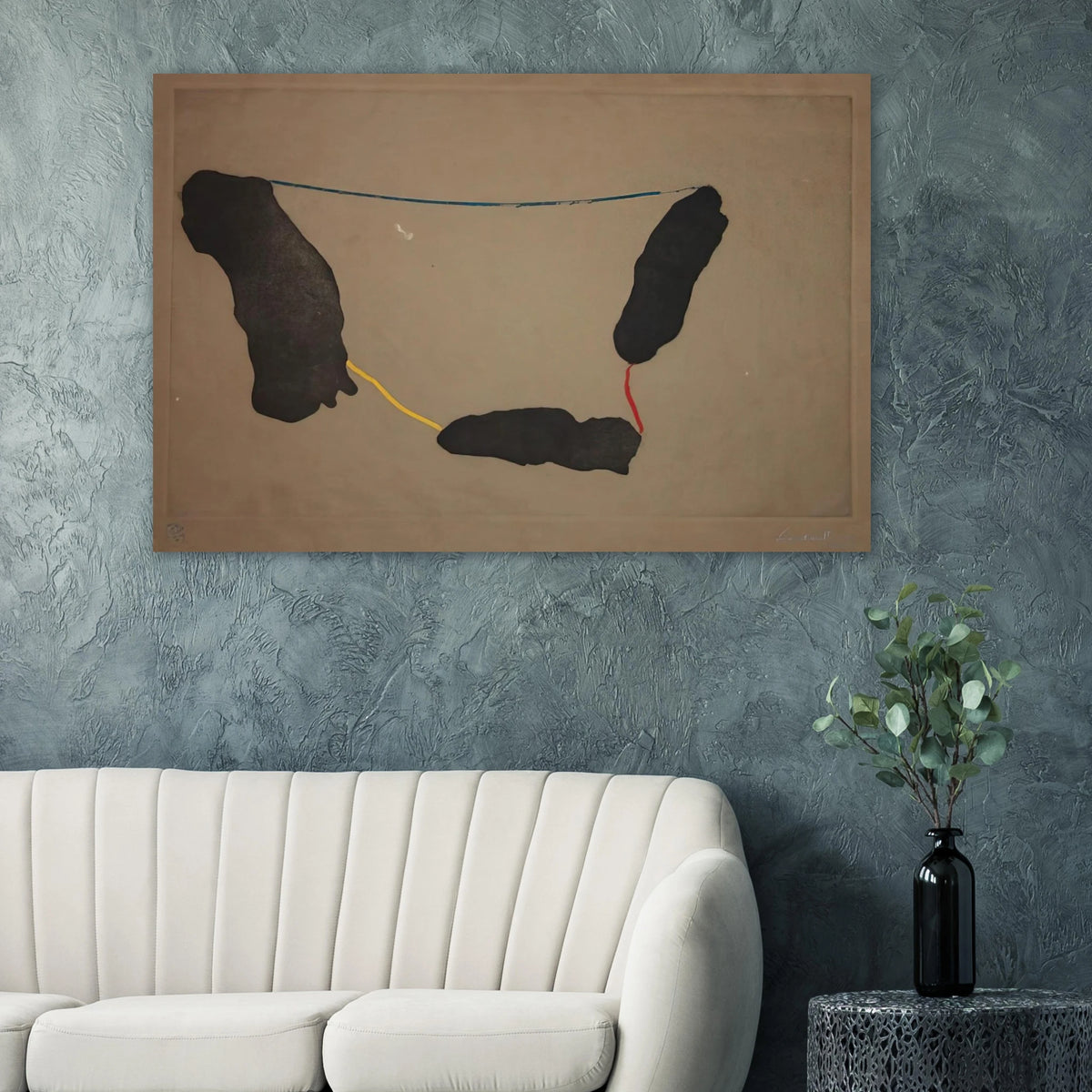 Connected By Joy - 1973 Poster | Helen Frankenthaler Poster | Frankenthaler Helen