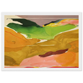 Nature Abhors a Vacuum, 1973- Framed Poster | Helen Frankenthaler Framed Prints Wall Art | Frankenthaler Helen