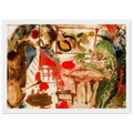 Interior - 1957 Framed Poster | Helen Frankenthaler Framed Prints Wall Art | Frankenthaler Helen