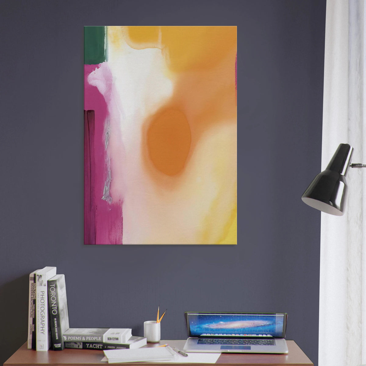 Bullseye - 1989 Canvas | Helen Frankenthaler Canvas | Frankenthaler Helen