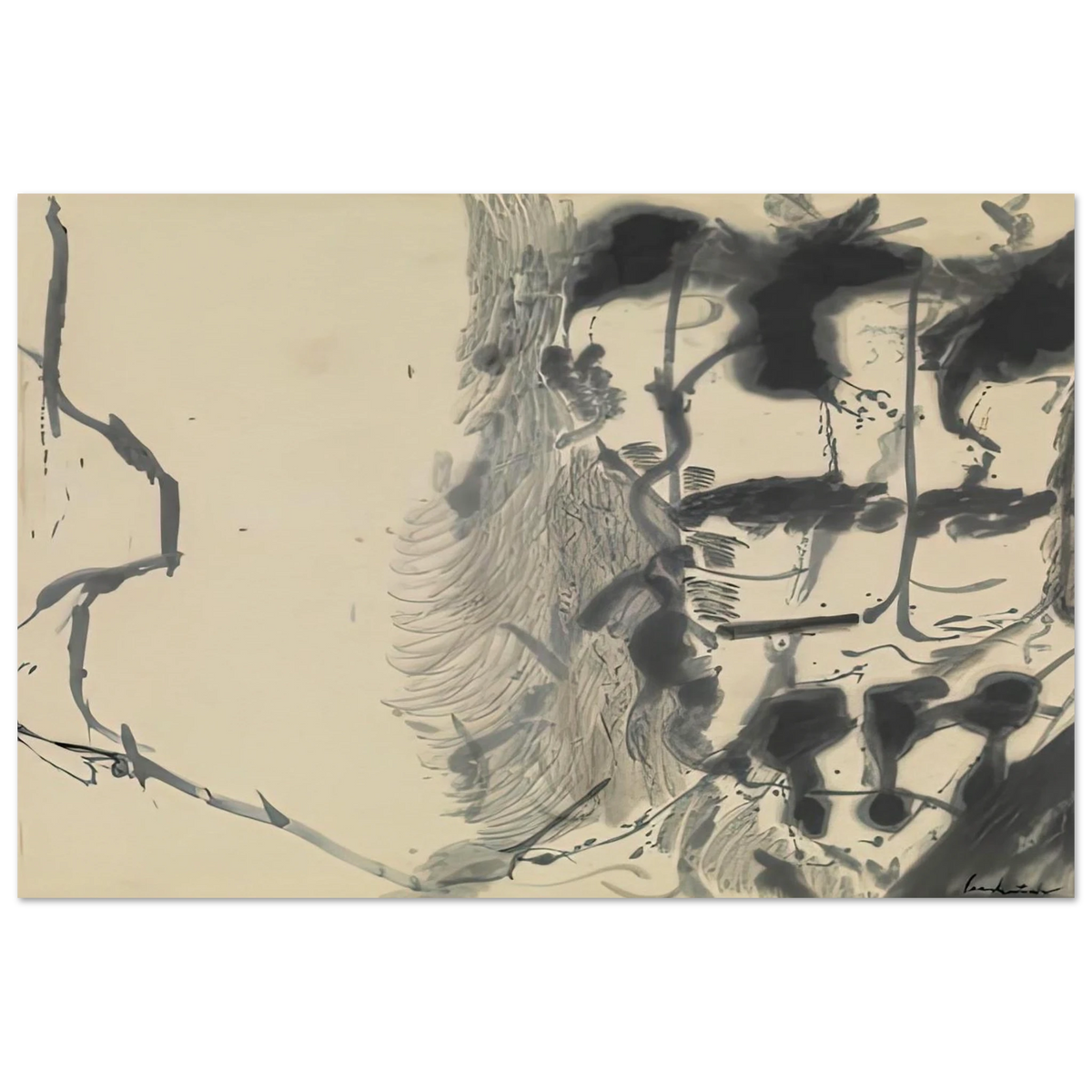 New York Bamboo, 1957- Poster | Helen Frankenthaler Poster | Frankenthaler Helen