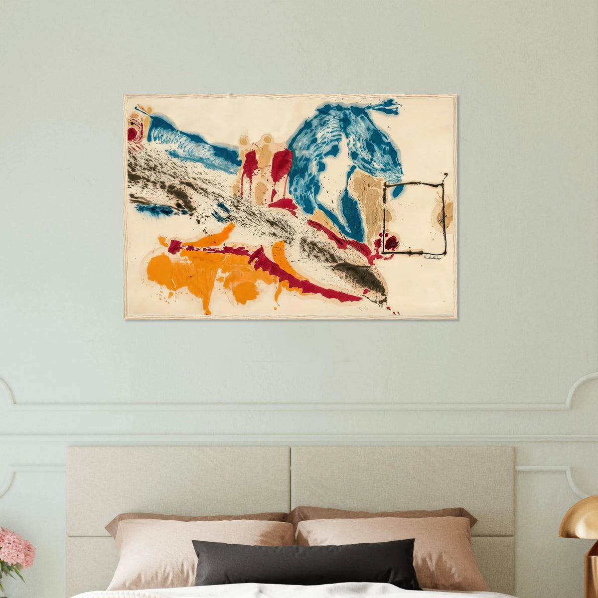 Alassio, 1960- Framed Poster | Helen Frankenthaler Framed Prints Wall Art | Frankenthaler Helen
