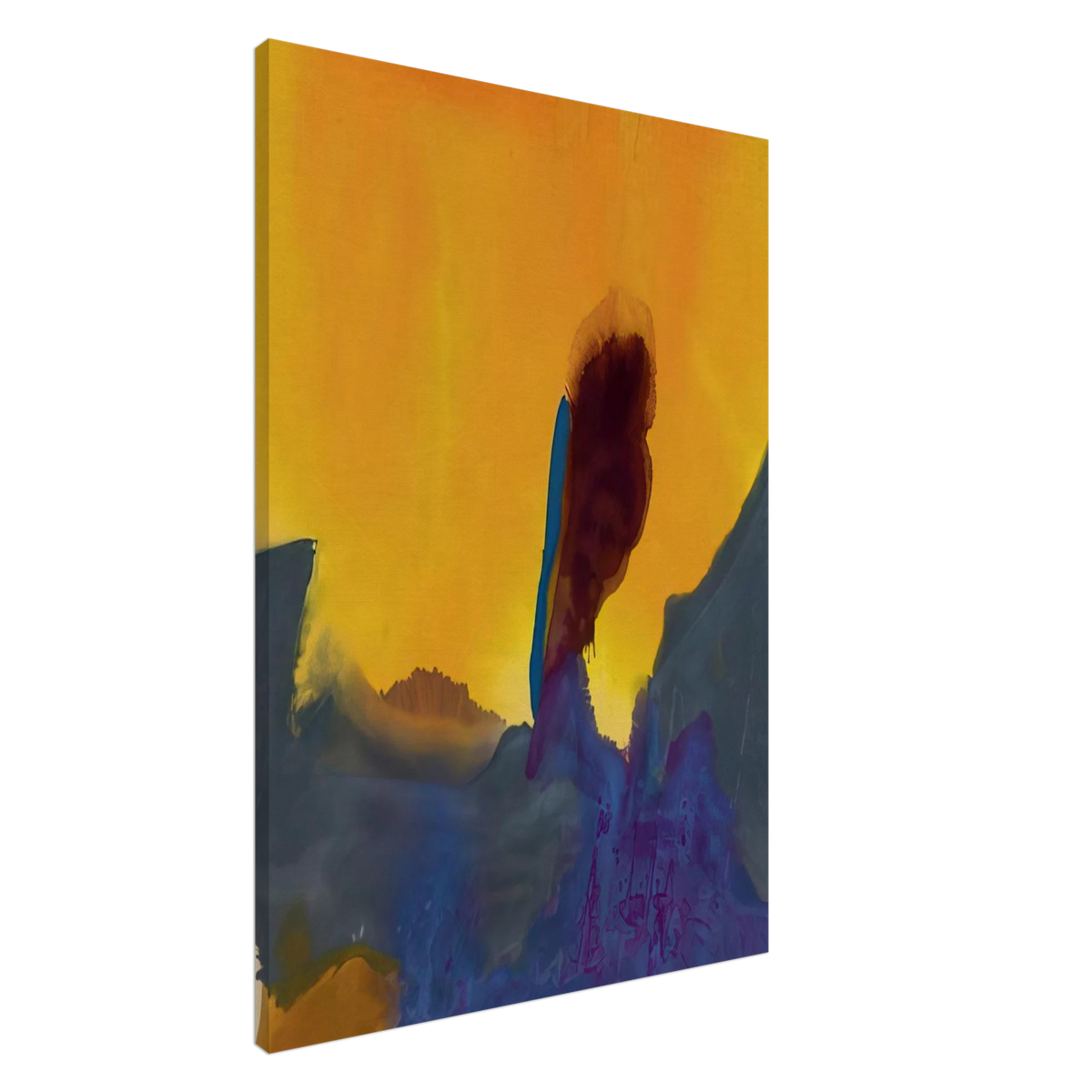 Glow II - 1968 Canvas | Helen Frankenthaler Canvas | Frankenthaler Helen
