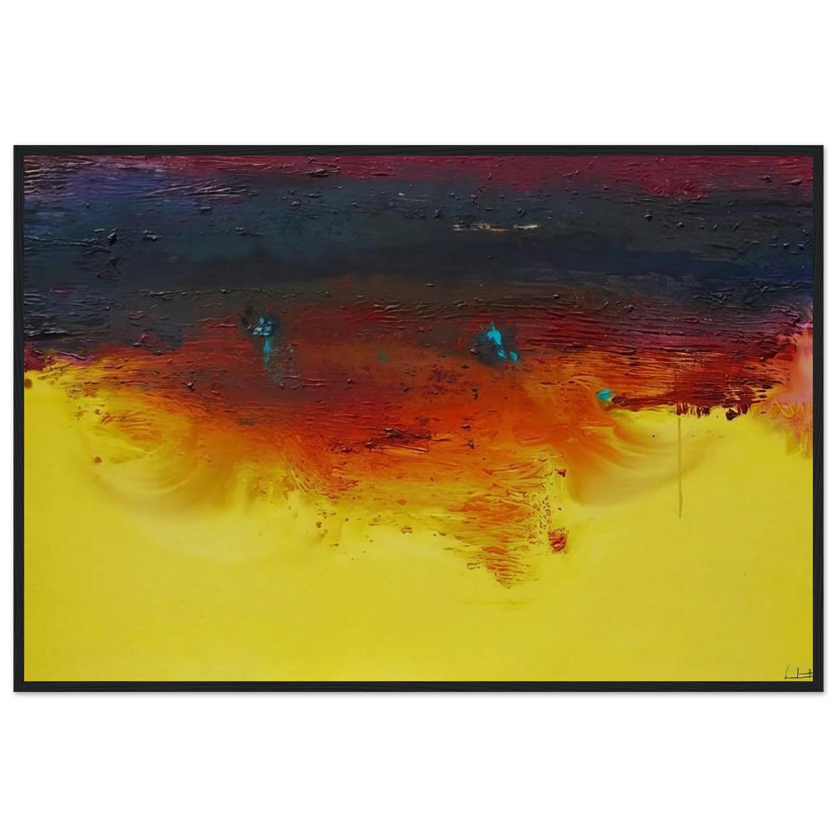 Adirondacks - 1992 Framed Poster | Helen Frankenthaler Framed Prints Wall Art | Frankenthaler Helen