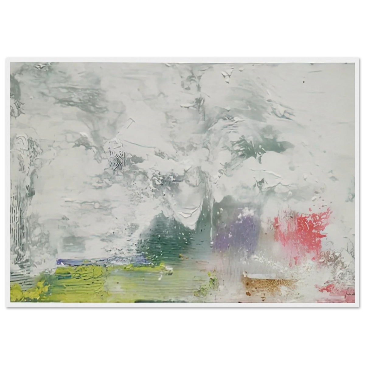 Maelstrom, 1992- Framed Poster | Helen Frankenthaler Framed Prints Wall Art | Frankenthaler Helen