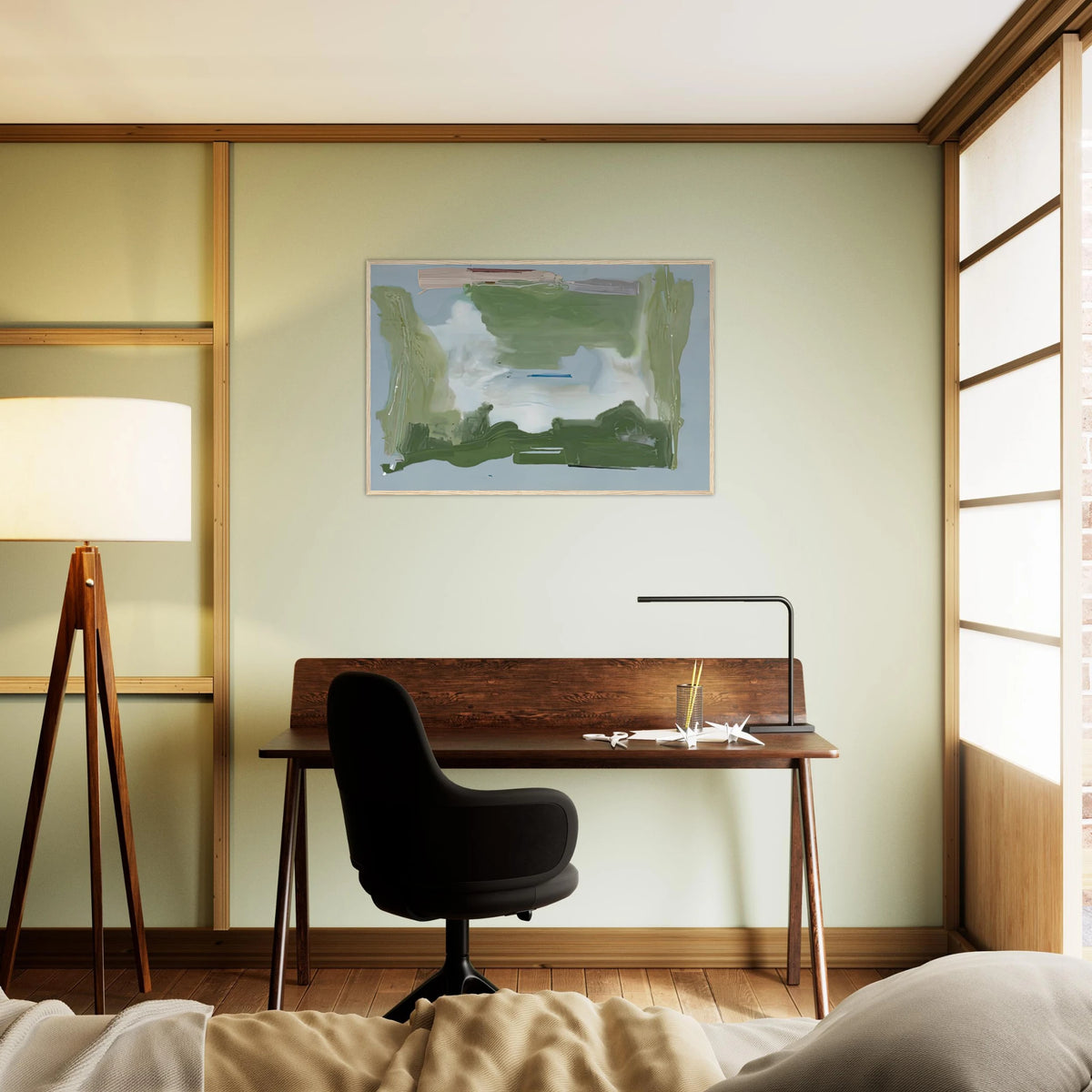 Lush Spring, 1975- Framed Poster | Helen Frankenthaler Framed Prints Wall Art | Frankenthaler Helen