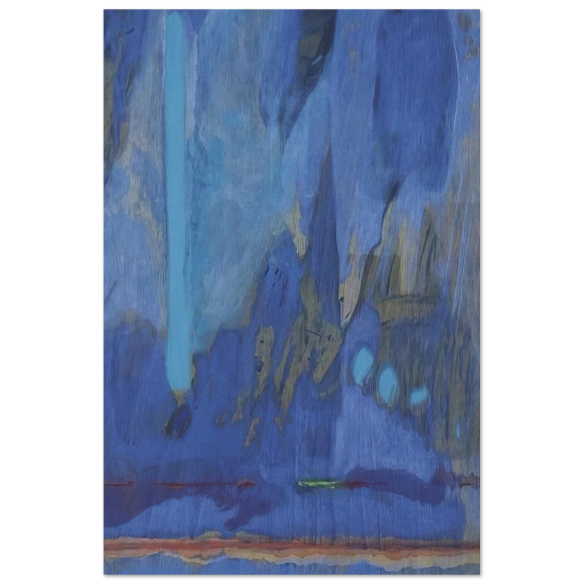 Tales of Genji III - 1998 Poster | Helen Frankenthaler Poster | Frankenthaler Helen
