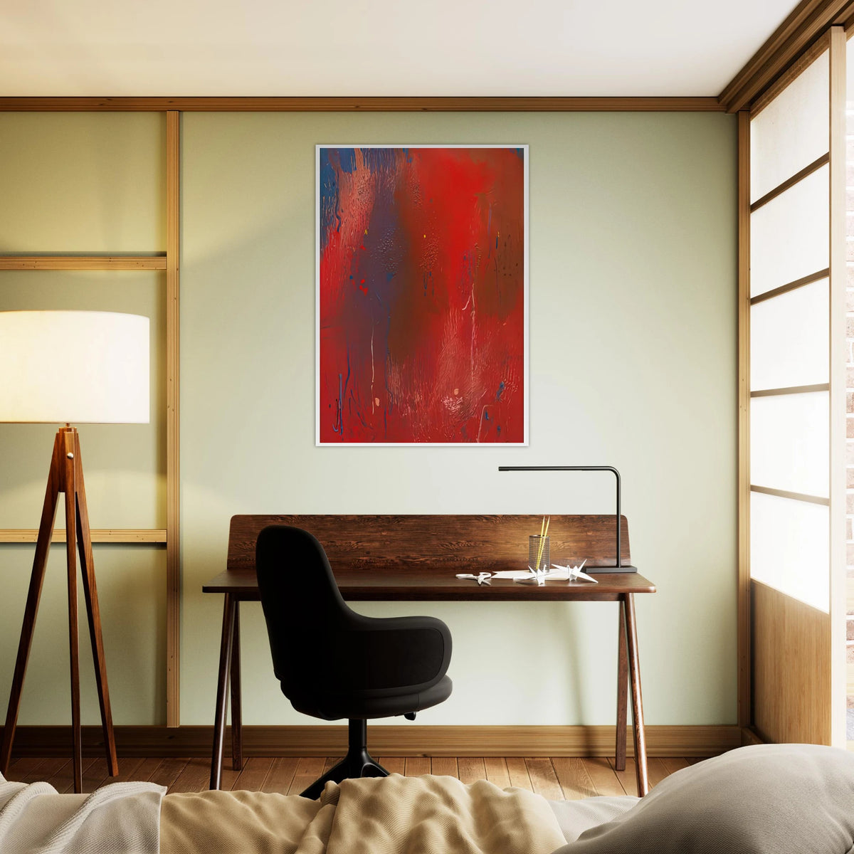 Warrior, 1991- Framed Poster | Helen Frankenthaler Framed Prints Wall Art | Frankenthaler Helen