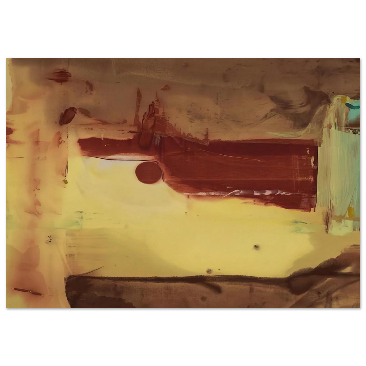 Desert Pass - 1976 Poster | Helen Frankenthaler Poster | Frankenthaler Helen
