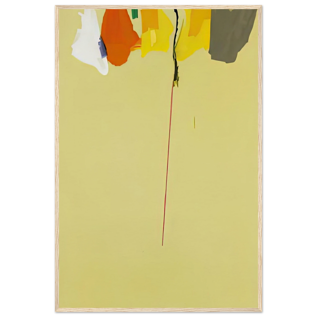 Rapunzel, 1974- Framed Poster | Helen Frankenthaler Framed Prints Wall Art | Frankenthaler Helen