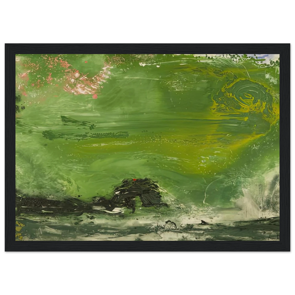 Overture, 1992- Framed Poster | Helen Frankenthaler Framed Prints Wall Art | Frankenthaler Helen