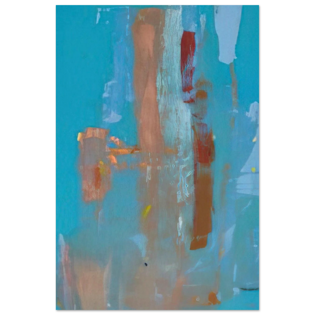 In on Blue - 1976 Poster | Helen Frankenthaler Poster | Frankenthaler Helen