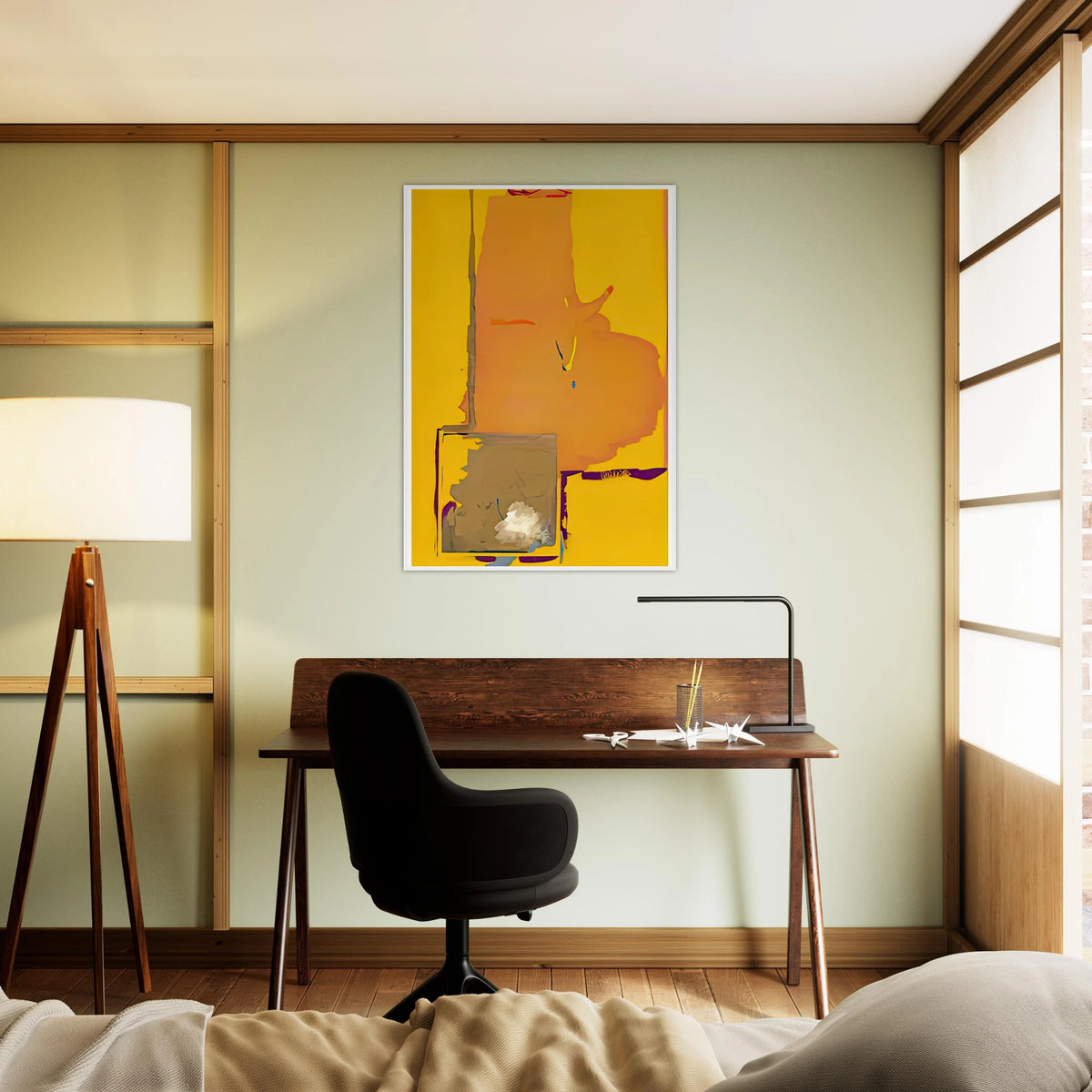 Mardi Gras, 1987- Framed Poster | Helen Frankenthaler Framed Prints Wall Art | Frankenthaler Helen