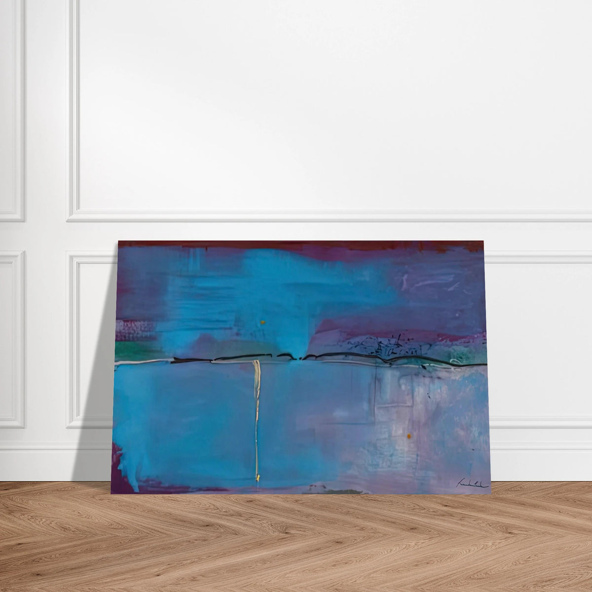 Zone Blue, 1994- Poster | Helen Frankenthaler Poster | Frankenthaler Helen