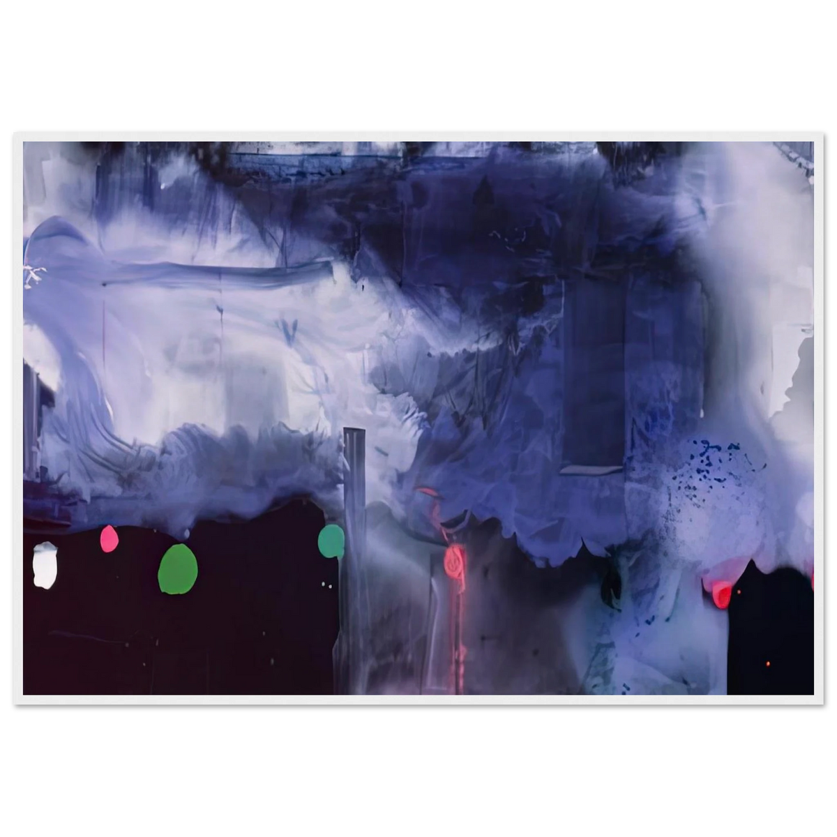 Star Gazing, 1989- Framed Poster | Helen Frankenthaler Framed Prints Wall Art | Frankenthaler Helen