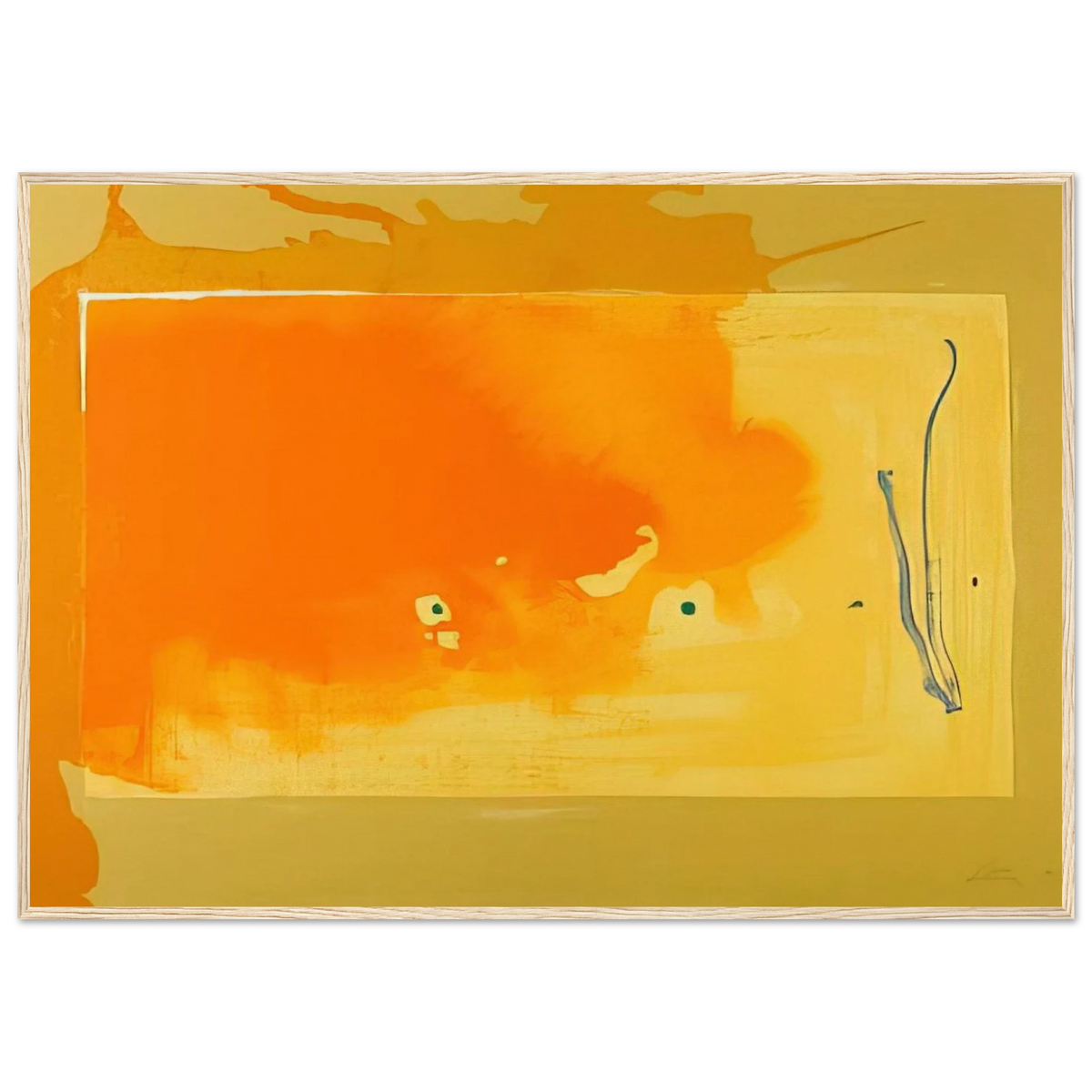 Bilbao - 1998 Framed Poster | Helen Frankenthaler Framed Prints Wall Art | Frankenthaler Helen