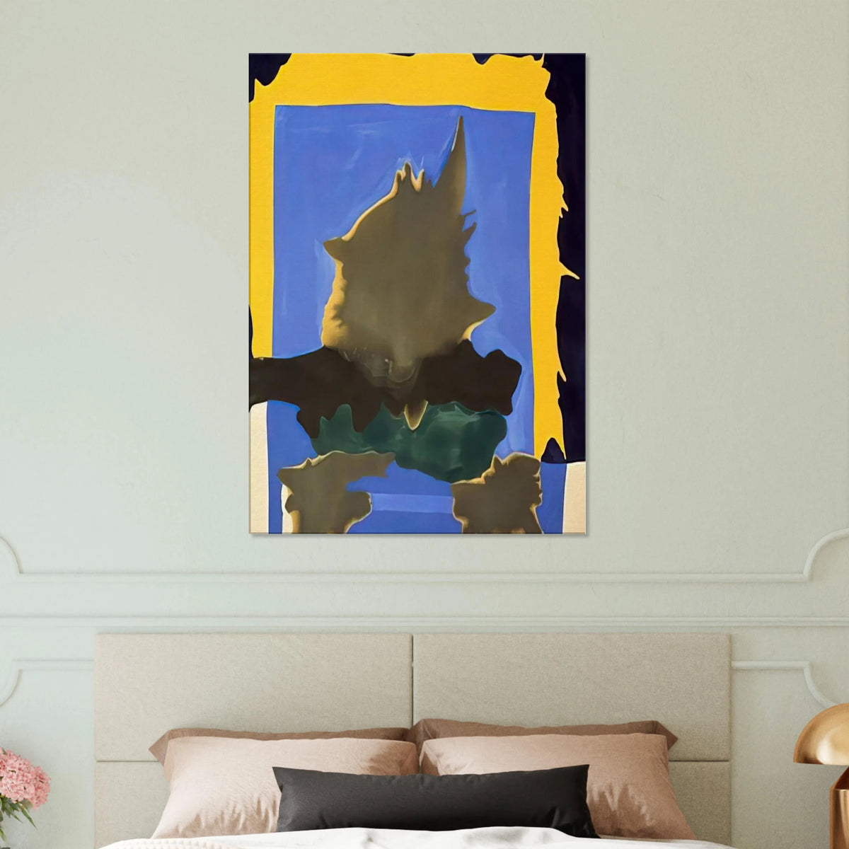 Interior Landscape - 1964 Canvas | Helen Frankenthaler Canvas | Frankenthaler Helen