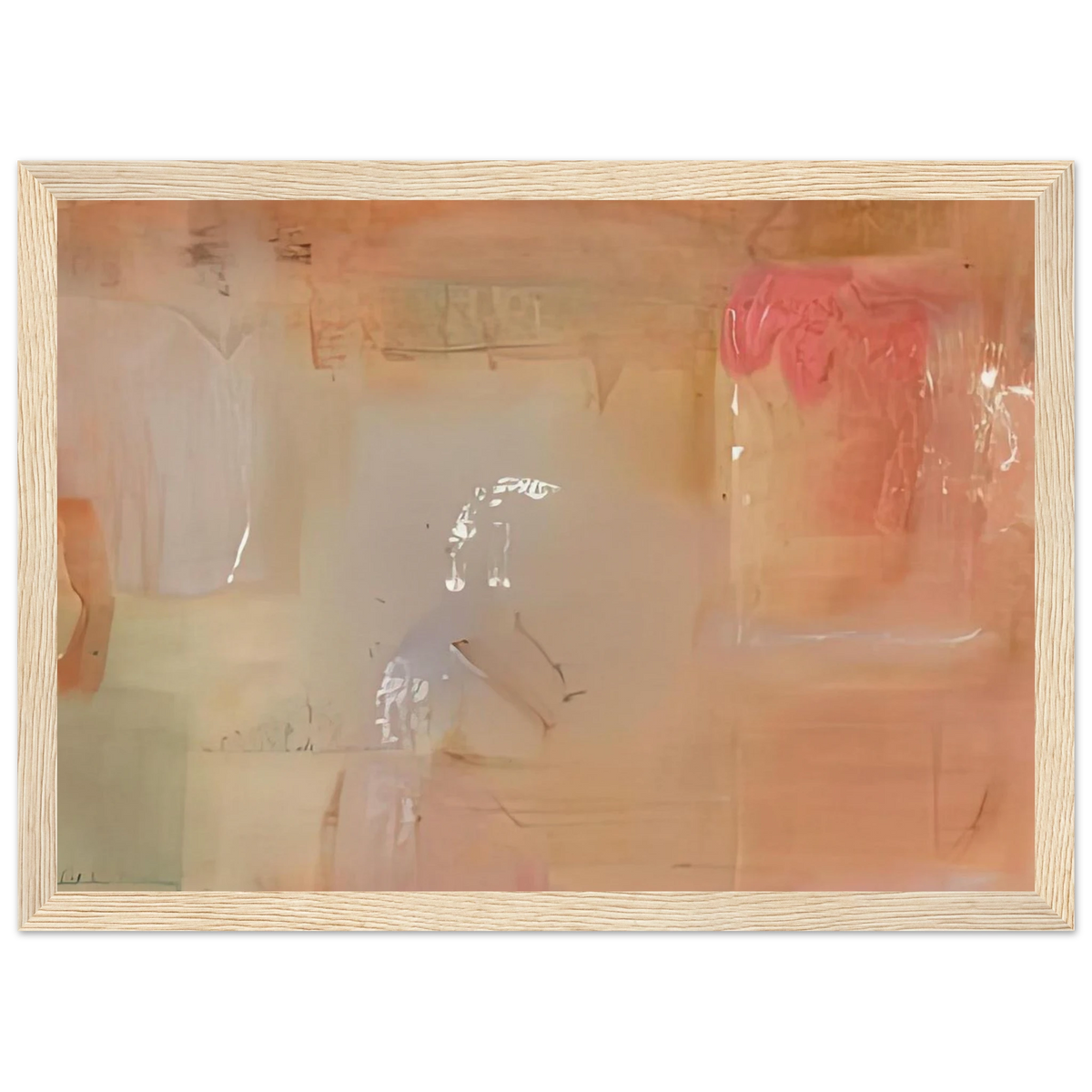 Feather, 1979- Framed Poster | Helen Frankenthaler Framed Prints Wall Art | Frankenthaler Helen