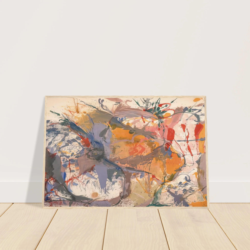 Before the Caves, 1958- Framed Poster | Helen Frankenthaler Framed Prints Wall Art | Frankenthaler Helen
