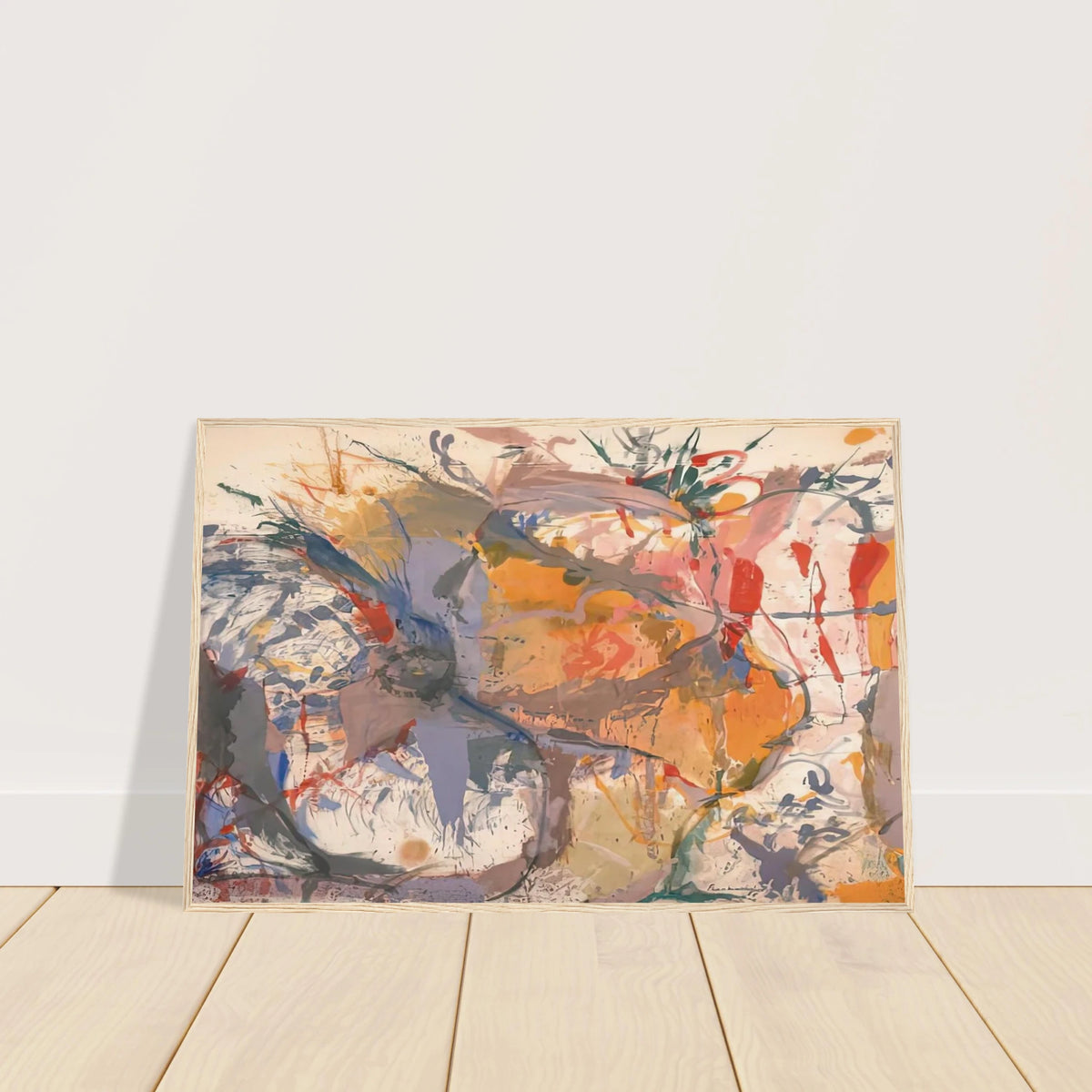 Before the Caves, 1958- Framed Poster | Helen Frankenthaler Framed Prints Wall Art | Frankenthaler Helen