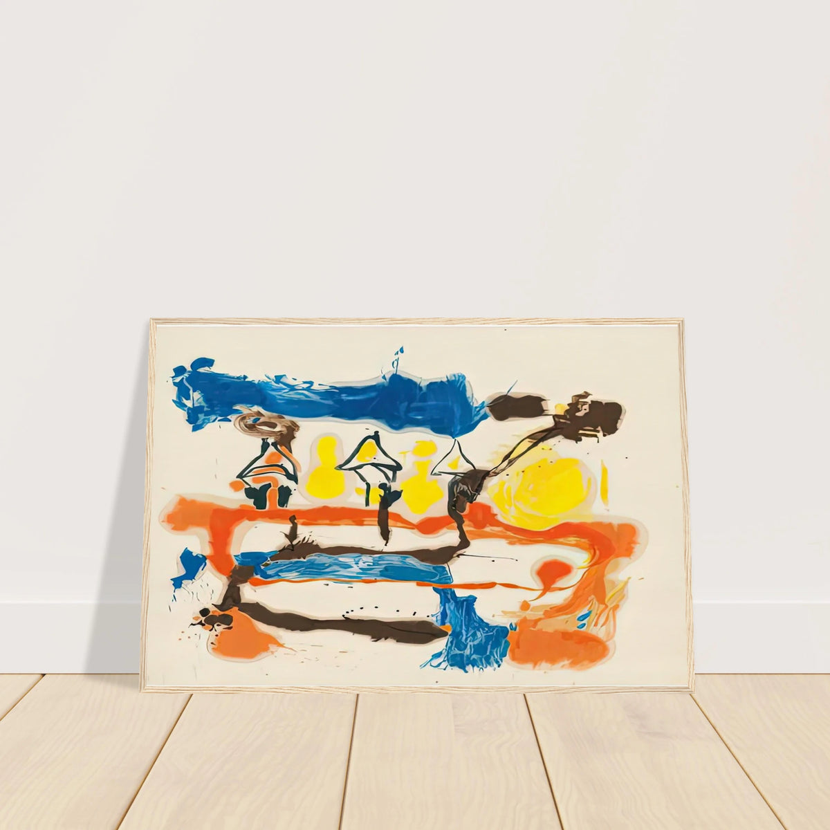 Fable, 1961- Framed Poster | Helen Frankenthaler Framed Prints Wall Art | Frankenthaler Helen