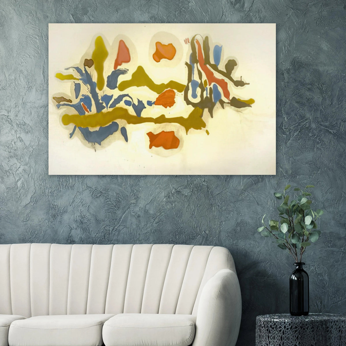 Seascape with Dunes - 1962 Poster | Helen Frankenthaler Poster | Frankenthaler Helen