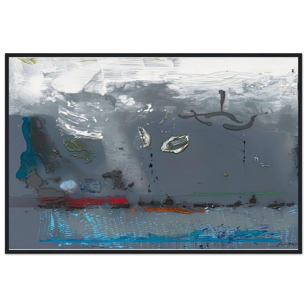Vespers, 1992- Framed Poster | Helen Frankenthaler Framed Prints Wall Art | Frankenthaler Helen