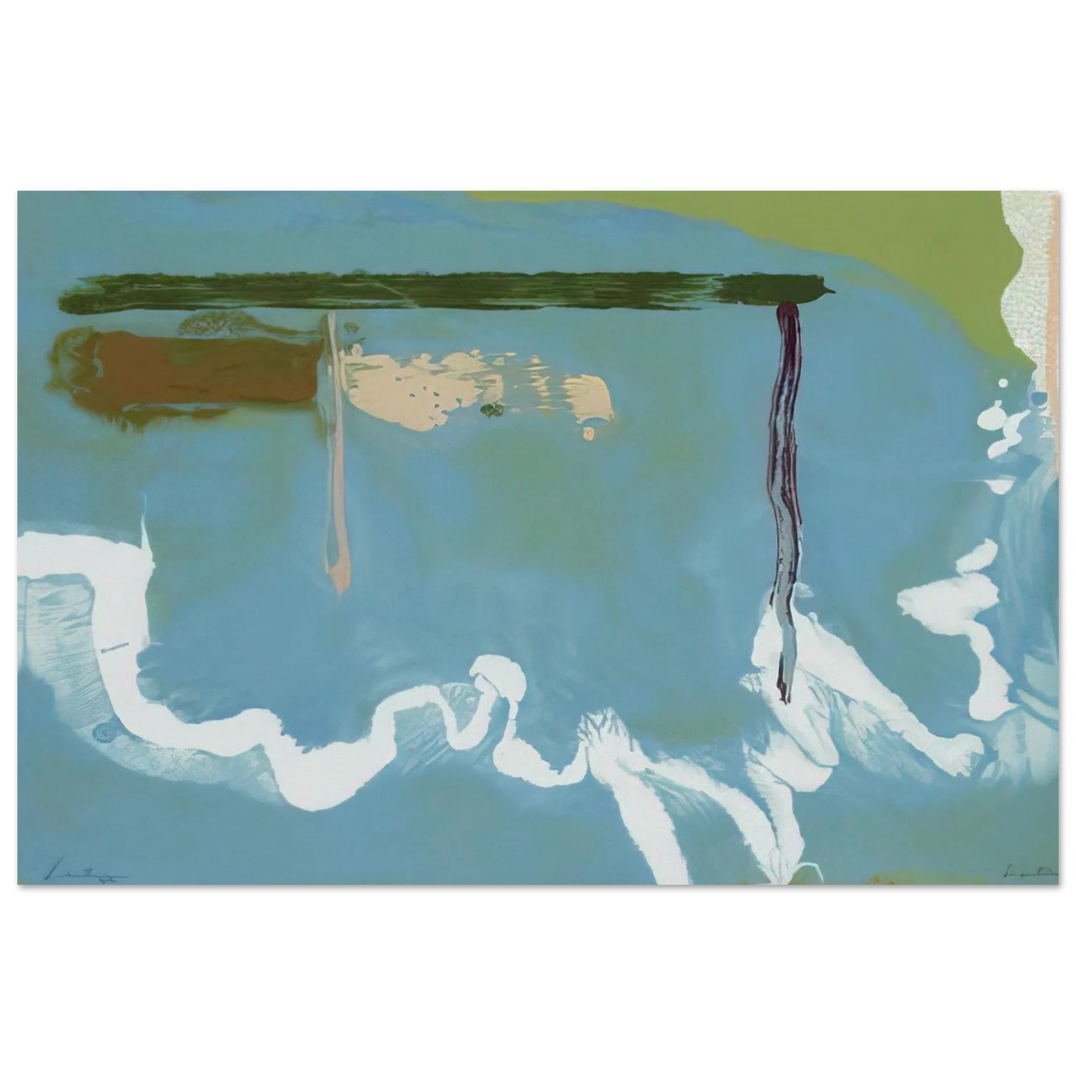 Skywriting - 1997 Poster | Helen Frankenthaler Poster | Frankenthaler Helen