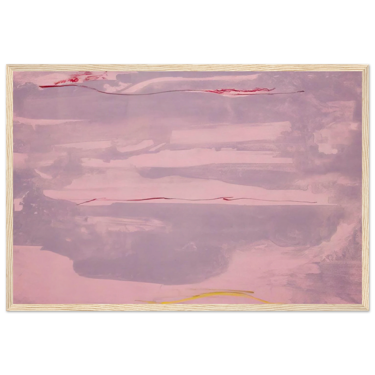 Dream Walk - 1977 Framed Poster | Helen Frankenthaler Framed Prints Wall Art | Frankenthaler Helen