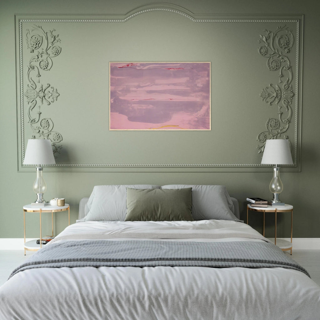 Dream Walk - 1977 Framed Poster | Helen Frankenthaler Framed Prints Wall Art | Frankenthaler Helen