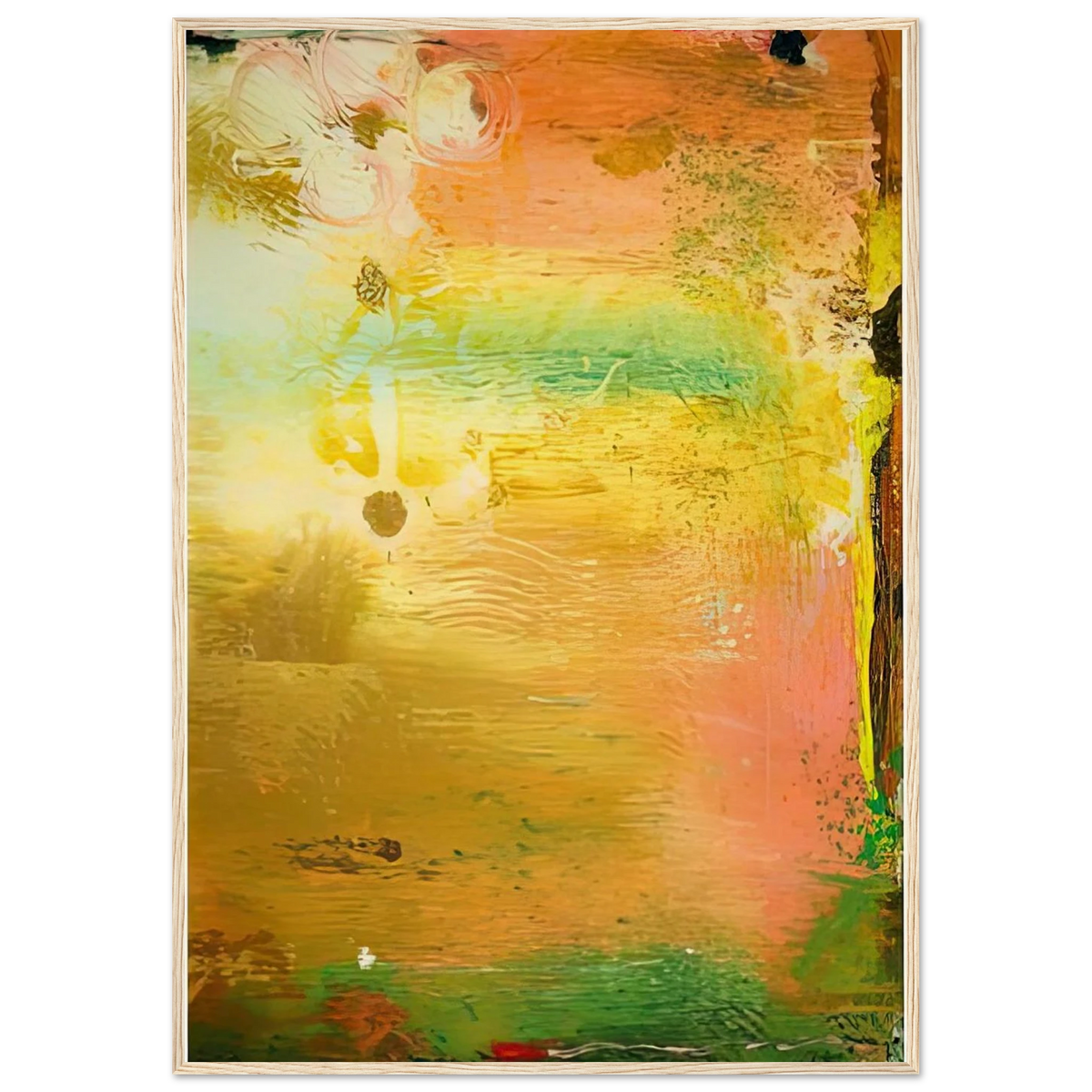 Fantasy Garden, 1992- Framed Poster | Helen Frankenthaler Framed Prints Wall Art | Frankenthaler Helen
