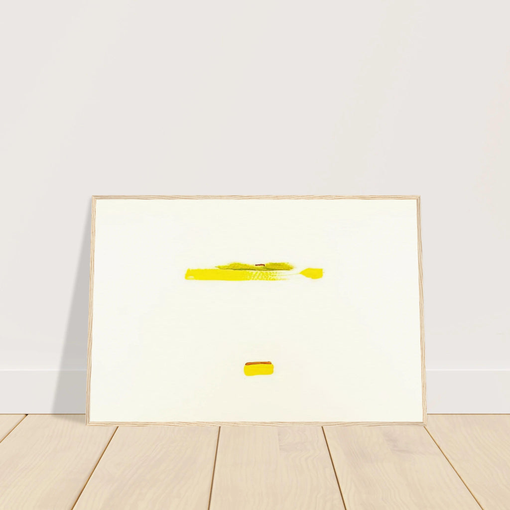 New York III - 1972 Framed Poster | Helen Frankenthaler Framed Prints Wall Art | Frankenthaler Helen
