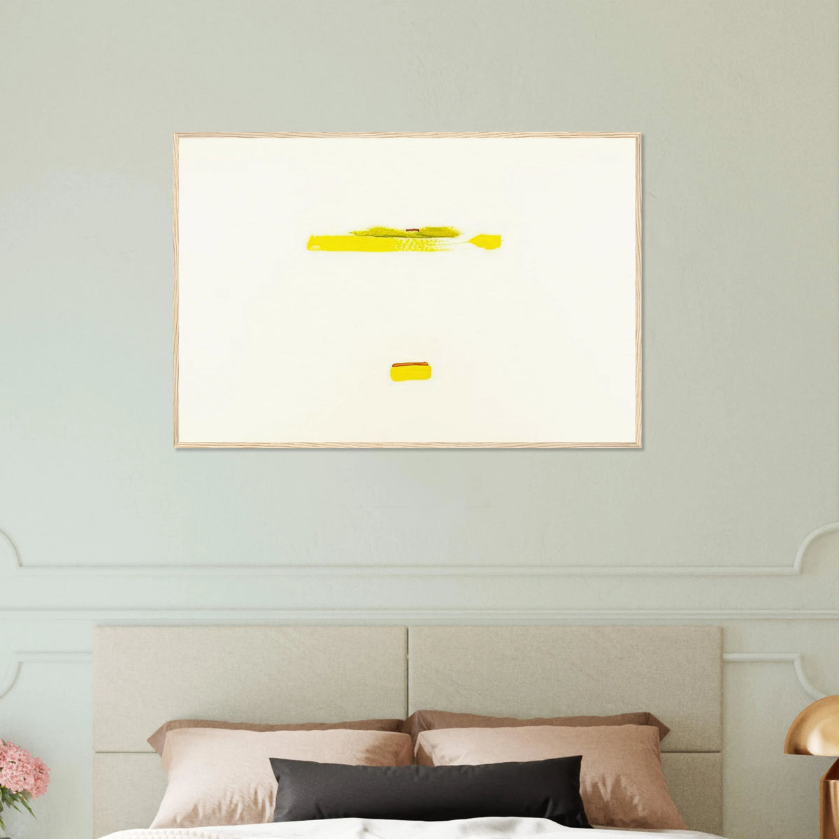 New York III - 1972 Framed Poster | Helen Frankenthaler Framed Prints Wall Art | Frankenthaler Helen