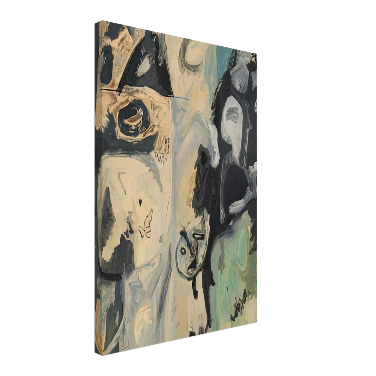 Untitled, 1950- Canvas | Helen Frankenthaler Canvas | Frankenthaler Helen