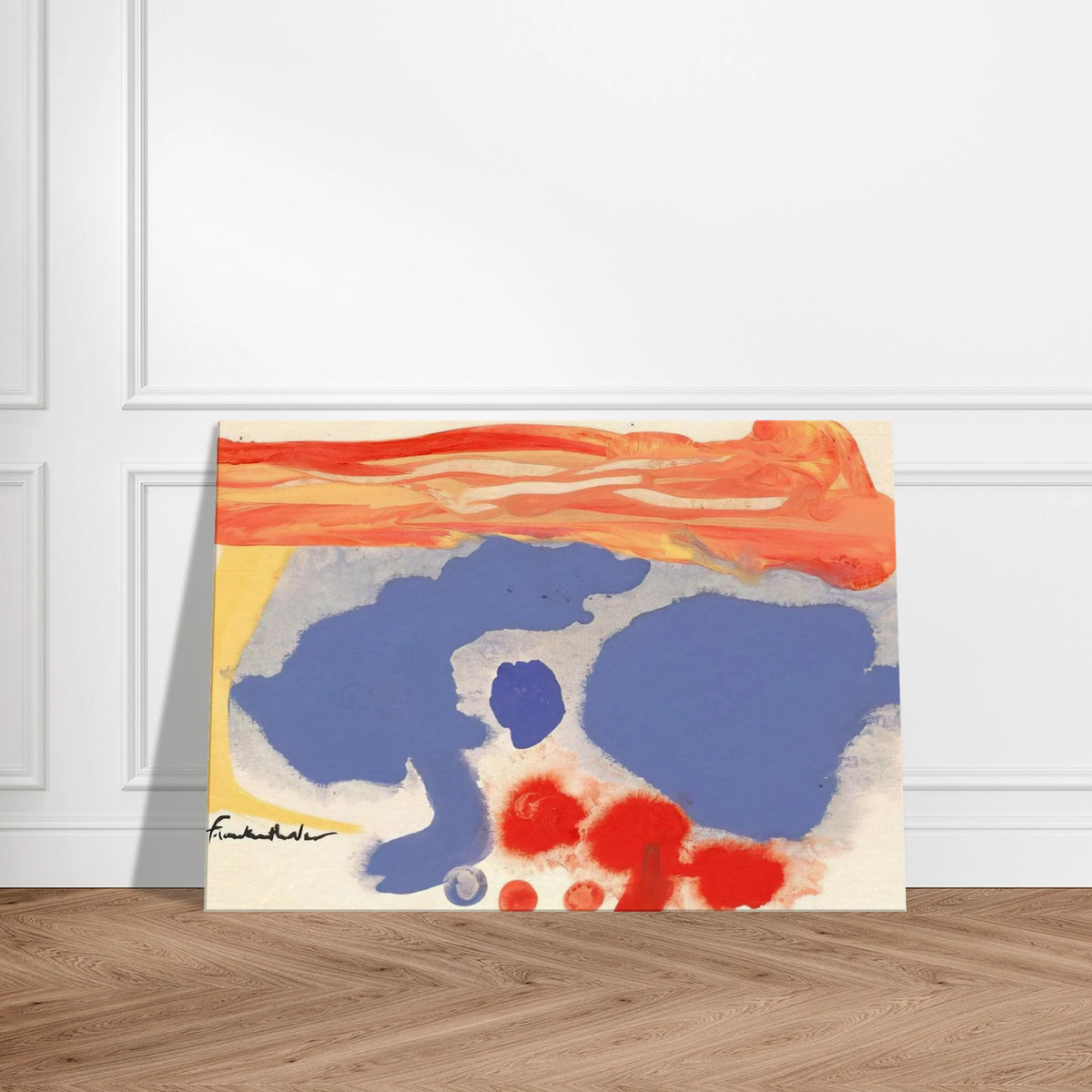 Summerscene, Provincetown - 1961 Canvas | Helen Frankenthaler Canvas | Frankenthaler Helen