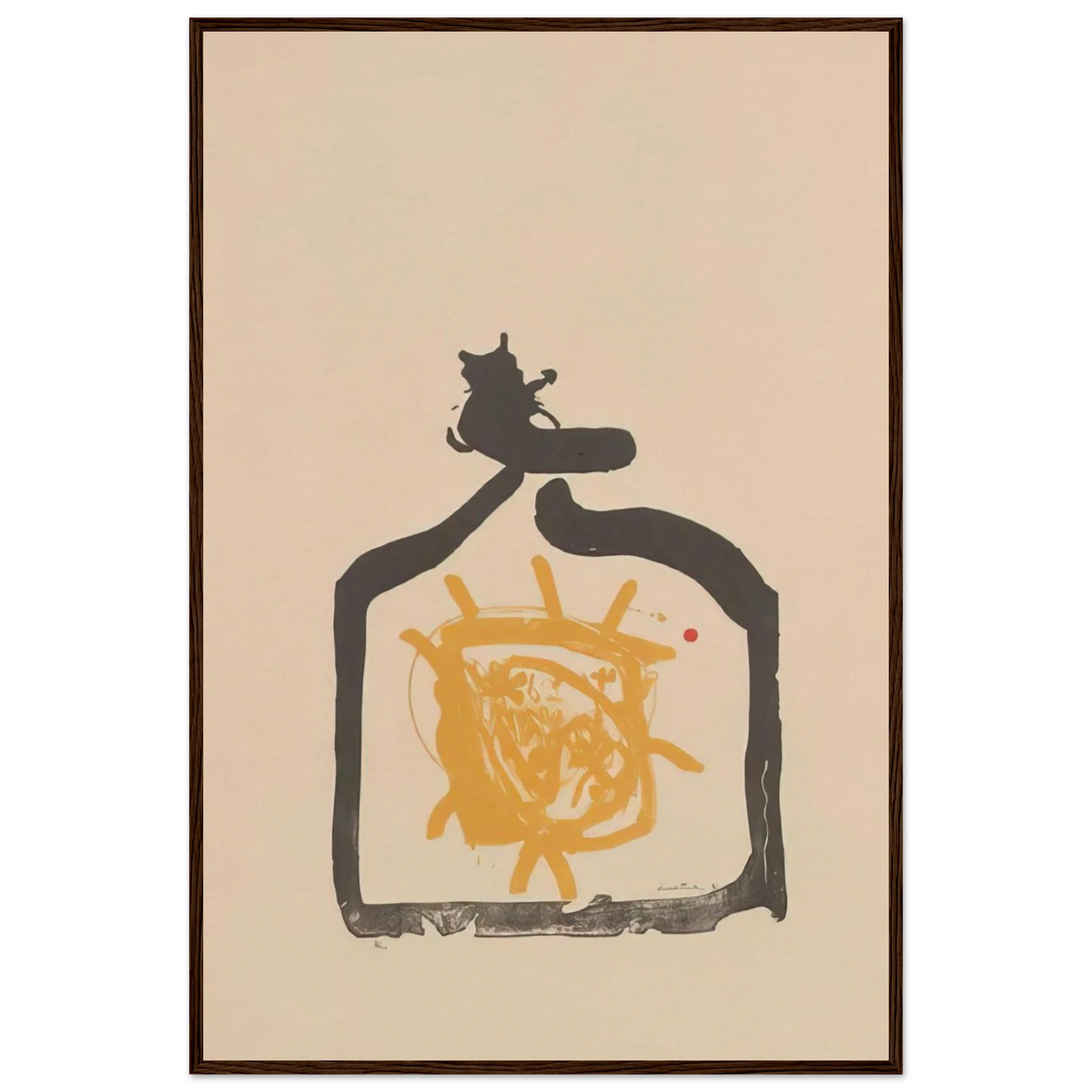May 26th Backwards - 1961 Framed Poster | Helen Frankenthaler Framed Prints Wall Art | Frankenthaler Helen