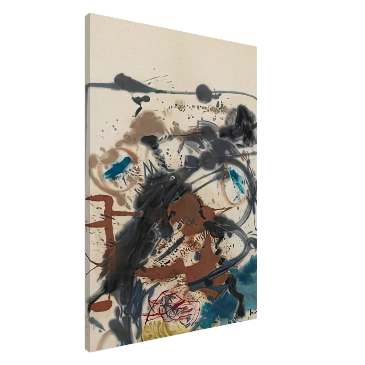 Winter Hunt, 1958- Canvas | Helen Frankenthaler Canvas | Frankenthaler Helen