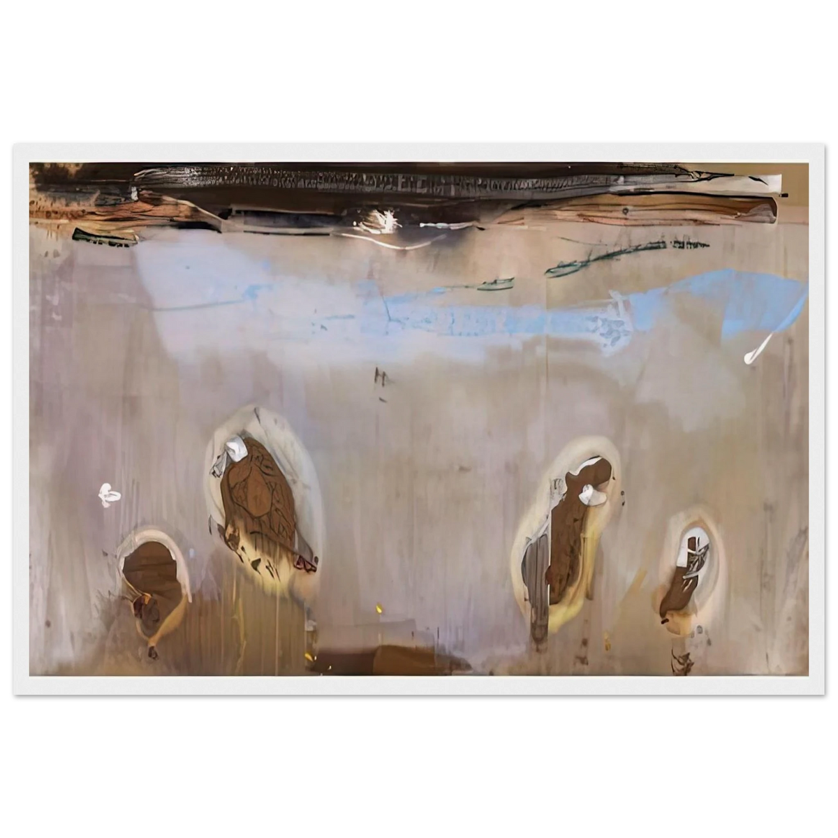 Tethys, 1981- Framed Poster | Helen Frankenthaler Framed Prints Wall Art | Frankenthaler Helen