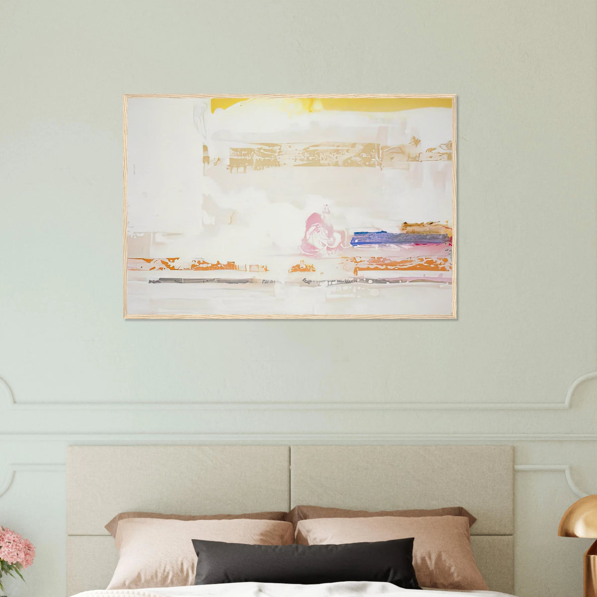 Snow Basin, 1990- Framed Poster | Helen Frankenthaler Framed Prints Wall Art | Frankenthaler Helen