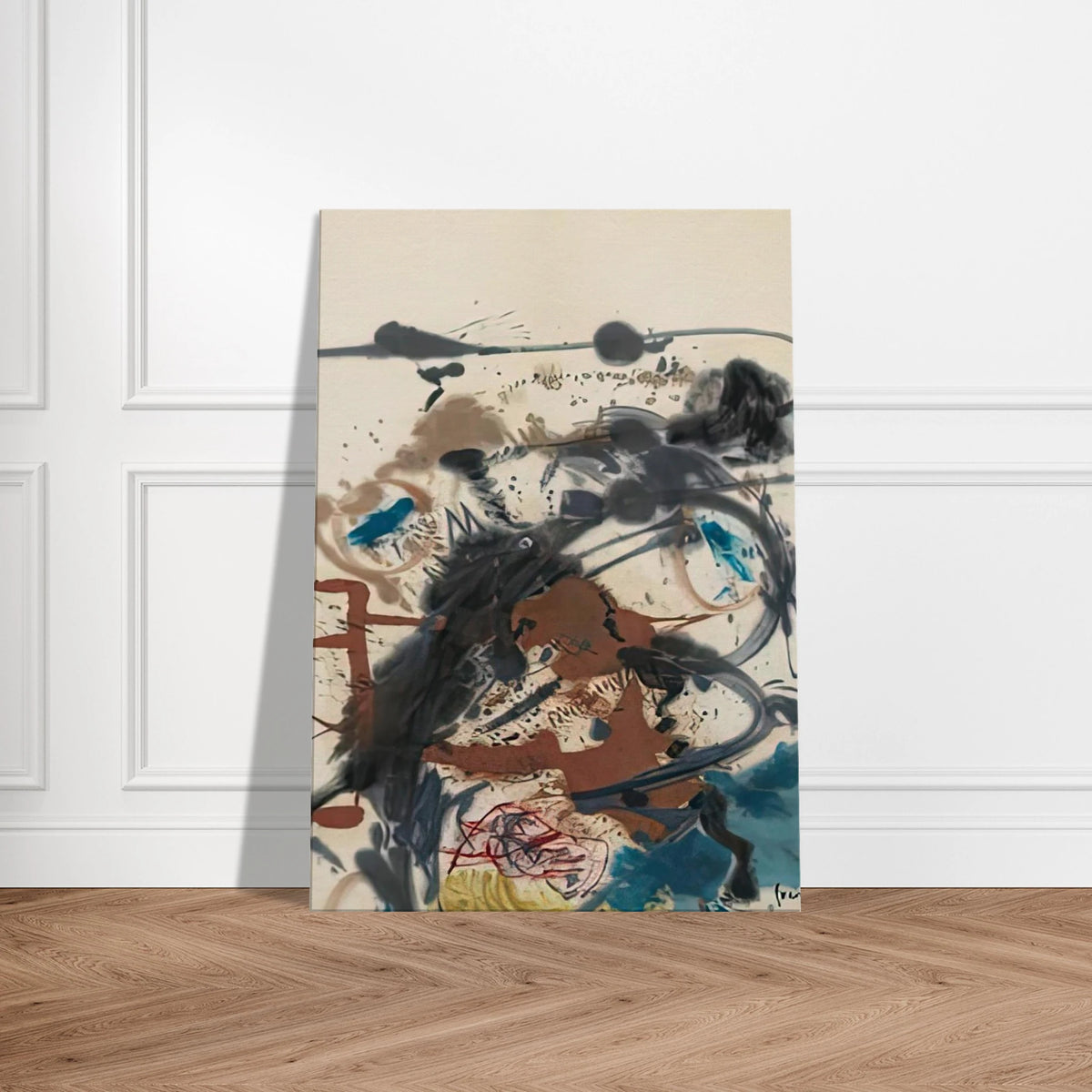 Winter Hunt, 1958- Canvas | Helen Frankenthaler Canvas | Frankenthaler Helen
