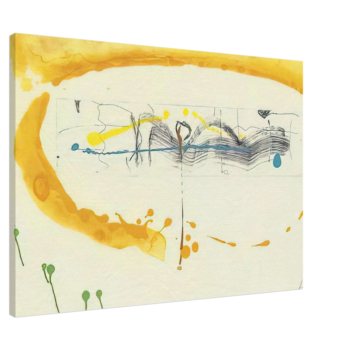 Making Music - 2000 Canvas | Helen Frankenthaler Canvas | Frankenthaler Helen