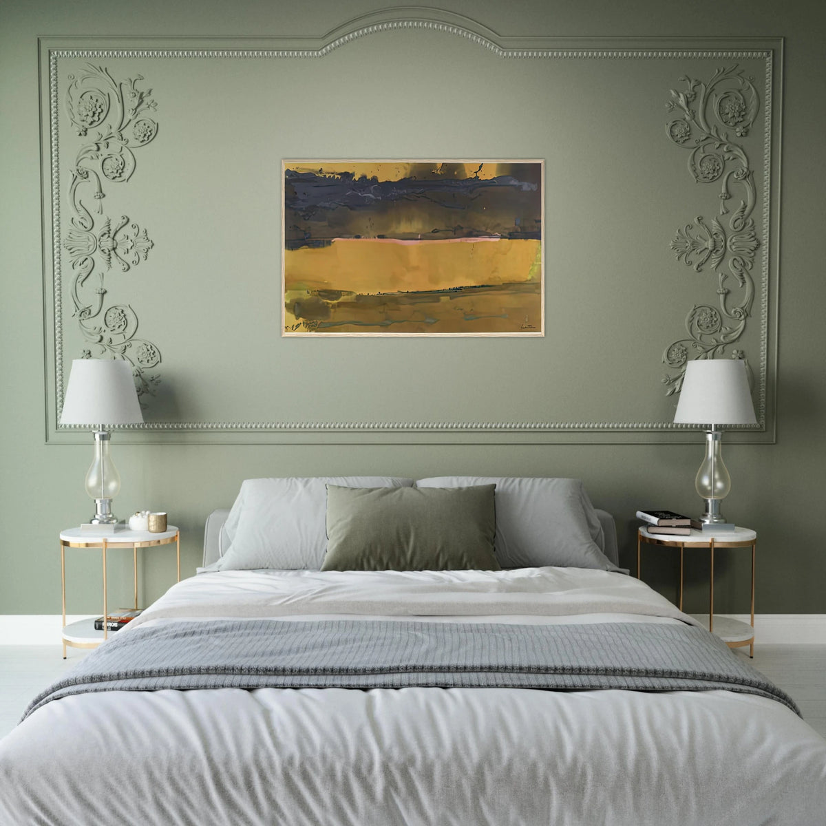 Shippan October, 1981- Framed Poster | Helen Frankenthaler Framed Prints Wall Art | Frankenthaler Helen