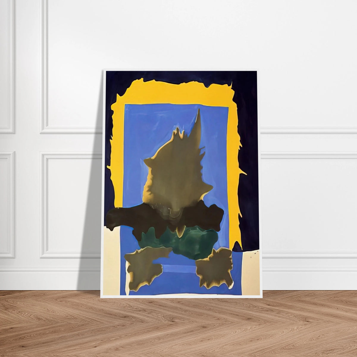 Interior Landscape - 1964 Framed Poster | Helen Frankenthaler Framed Prints Wall Art | Frankenthaler Helen