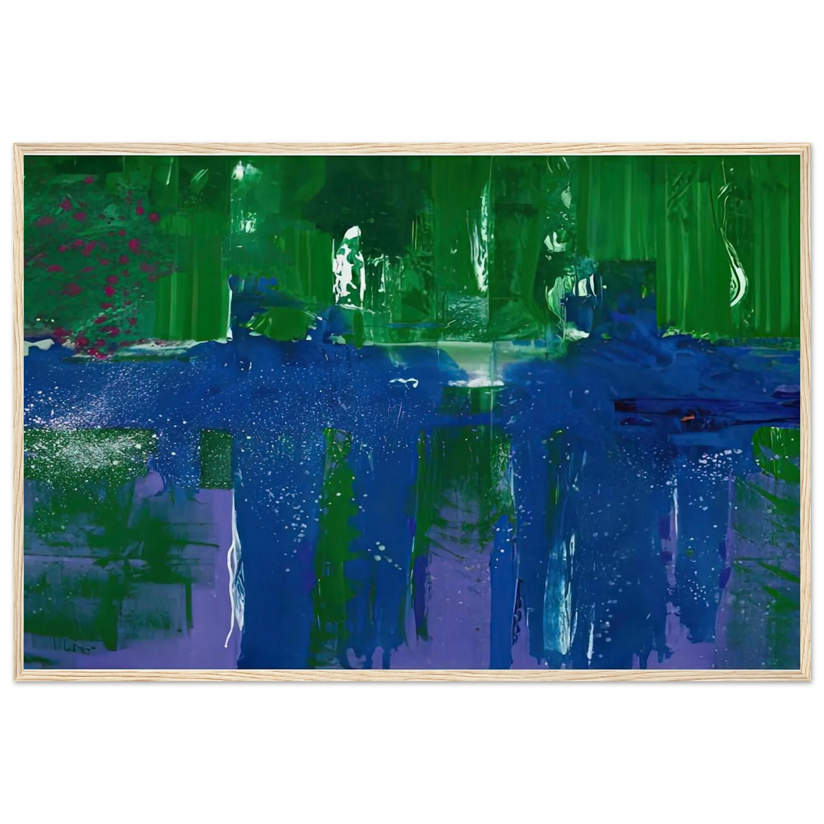 Grotto, 1990- Framed Poster | Helen Frankenthaler Framed Prints Wall Art | Frankenthaler Helen