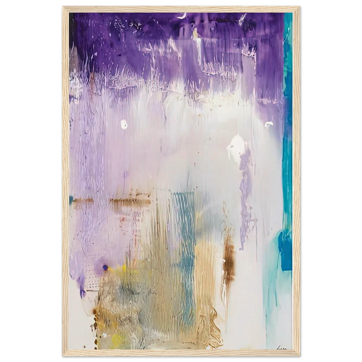 Magnet, 1992- Framed Poster | Helen Frankenthaler Framed Prints Wall Art | Frankenthaler Helen