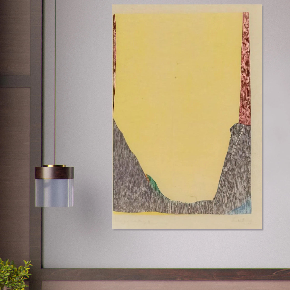 East and Beyond - 1973 Poster | Helen Frankenthaler Poster | Frankenthaler Helen